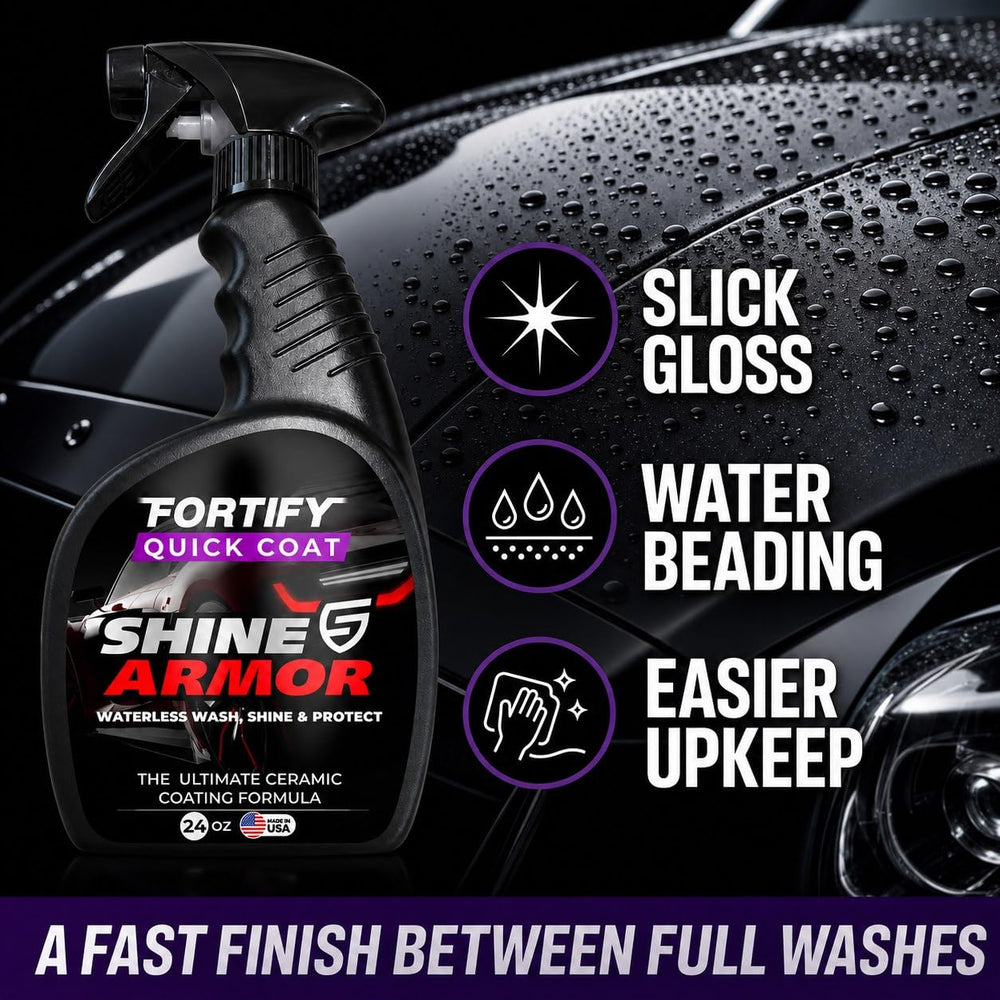 SHINE ARMOR wheel and chrome details highlighting corrosion resistance and restored shine