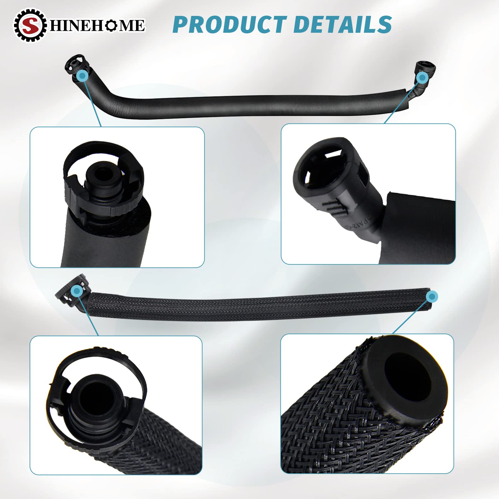 SHINEHOME installer fitting kit in engine bay for DIY convenience
