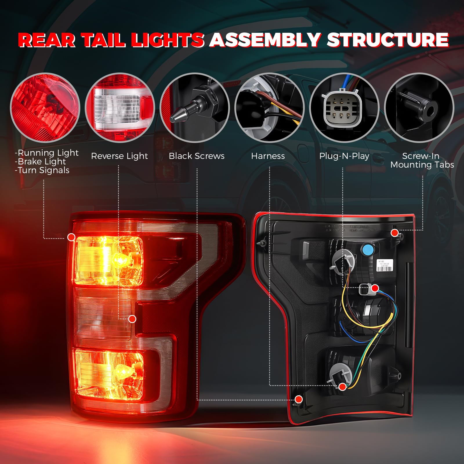 SHINEHOME installed on Ford F-150 rear demonstrating factory-like appearance