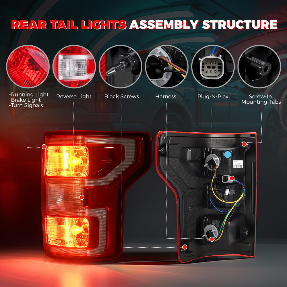 SHINEHOME installed on Ford F-150 rear demonstrating factory-like appearance