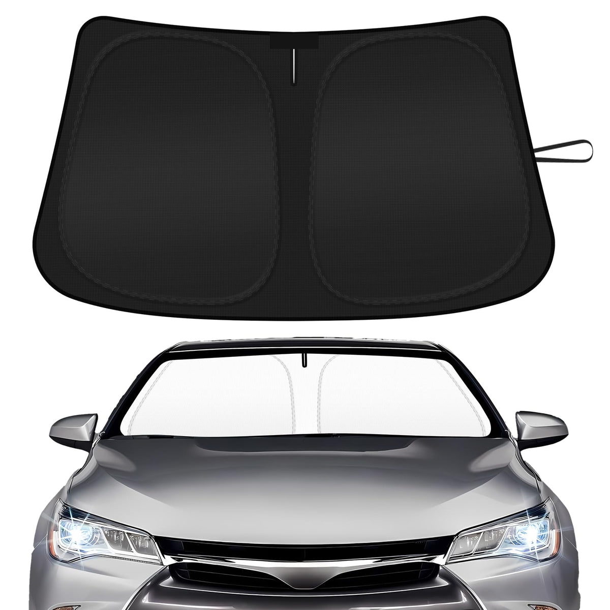 SHINEHOME front packaging showing Camry-specific fit and quick benefits