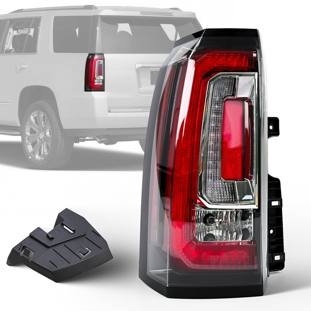 SHINEHOME left tail light front view showing clean design and bright output benefit