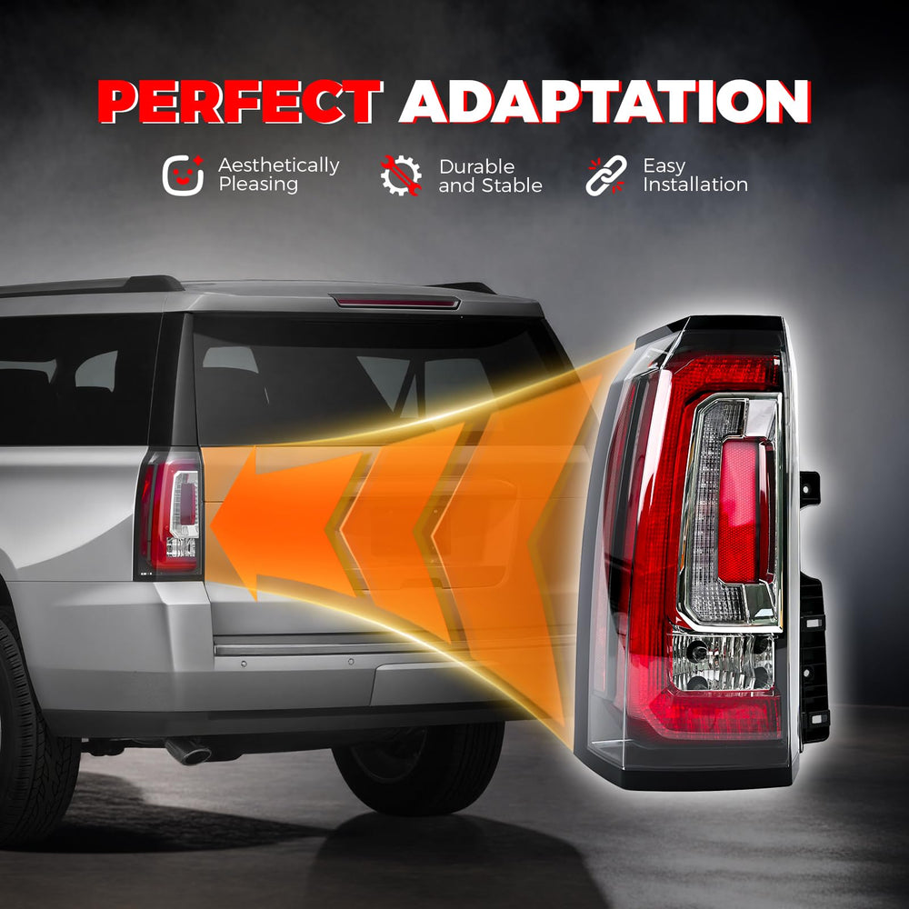 SHINEHOME tail light held in hand showing scale and easy handling benefit