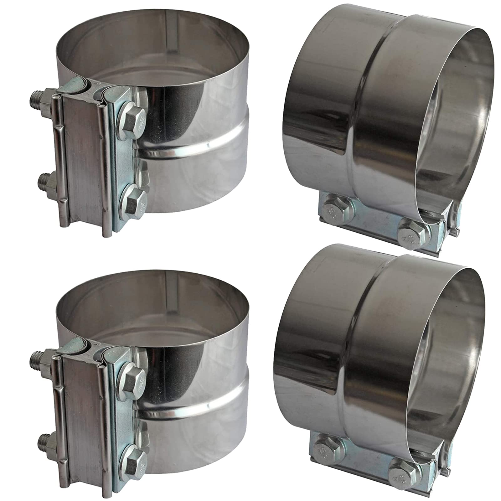 Shineyoo front view of 4-pack clamps showing packaging and quantity, durable solution