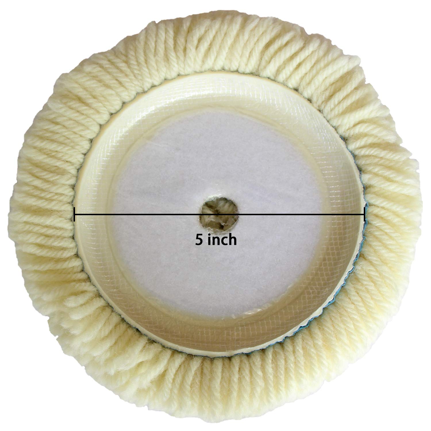 Shineyoo curved reinforced plastic backing edge for smoother polishing