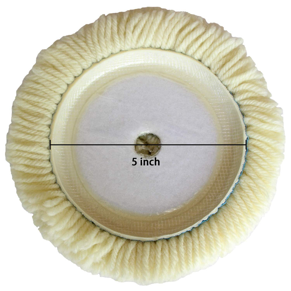 Shineyoo curved reinforced plastic backing edge for smoother polishing