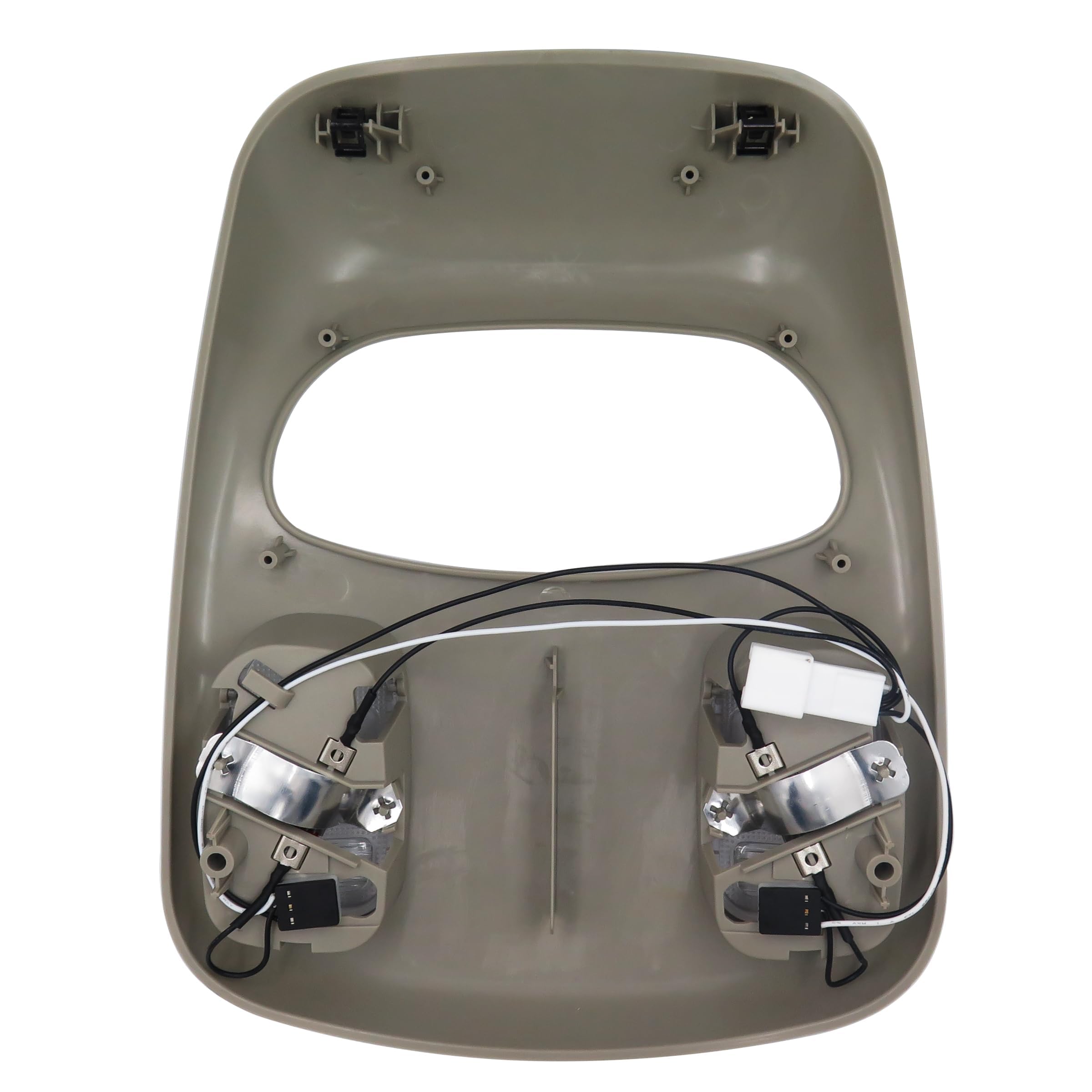 SHISHISHUN lit LED map light demonstrating bright, even cabin illumination