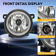 Shocklight polycarbonate lens close-up highlighting impact-resistant clarity