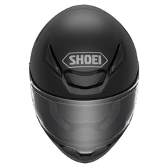 Shoei RF-1400 side view highlighting spoiler and improved stability benefit