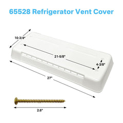 showingo close-up texture of vent cover showing durable plastic finish benefit