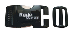 Shubandit RydeWear front view of buckle attached showing quick access