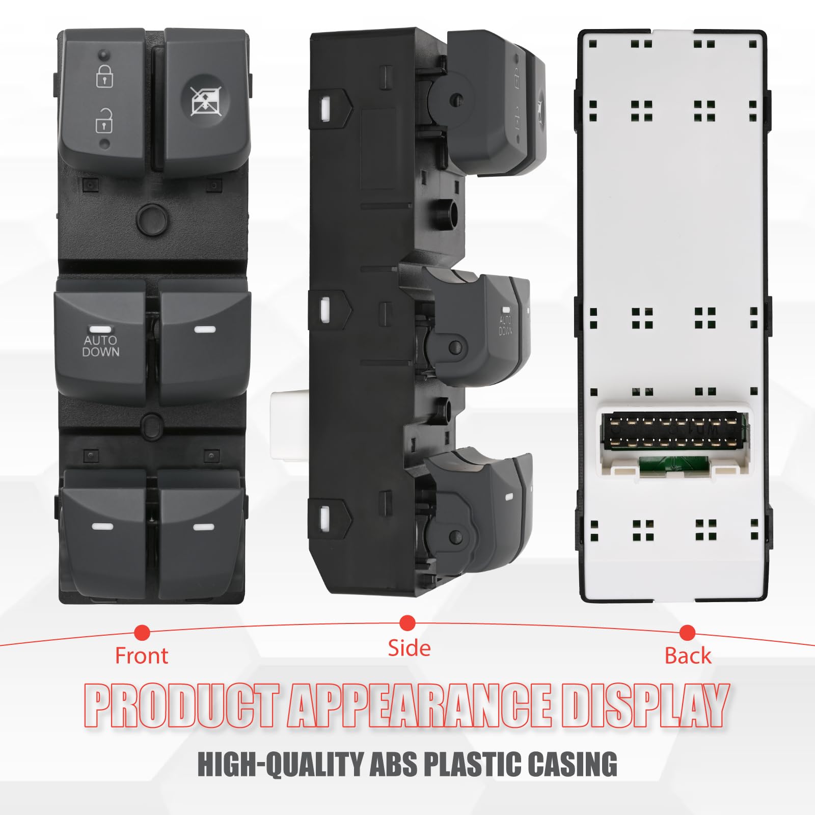 Sianxaido connector detail showing pin layout for correct fit benefit