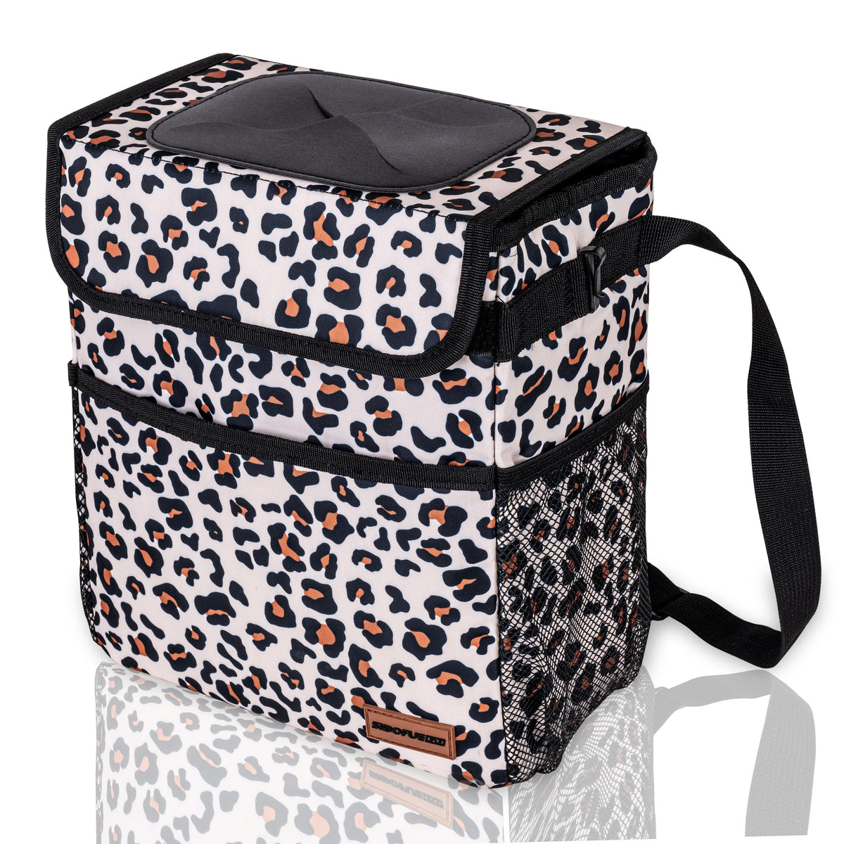 SIBOFUEGO front view with lid shows discreet containment and neat appearance