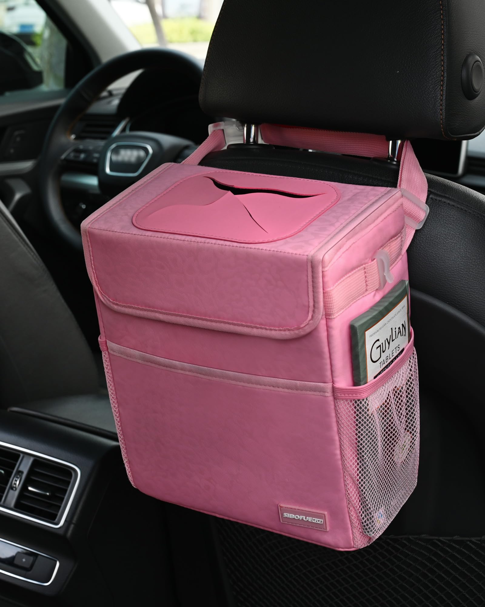 SIBOFUEGO open top revealing leak-proof vinyl lining for easy cleaning
