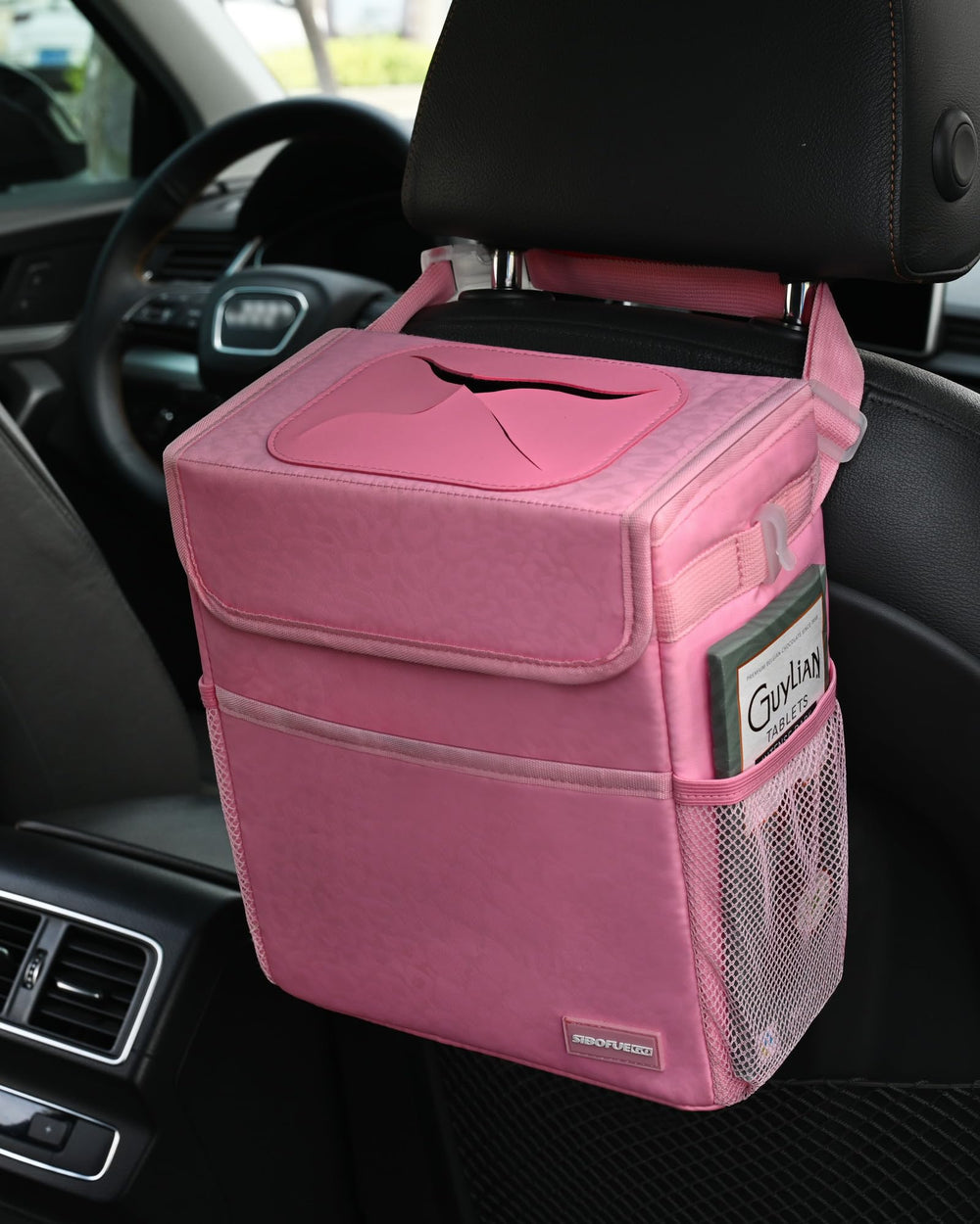 SIBOFUEGO open top revealing leak-proof vinyl lining for easy cleaning