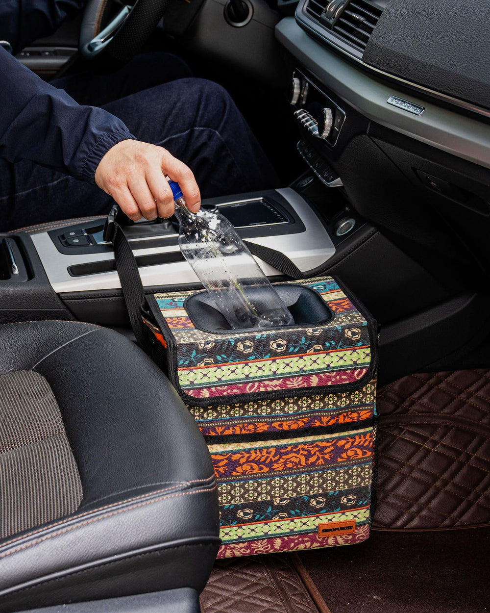 SIBOFUEGO side pockets storing spare bags and small items benefit