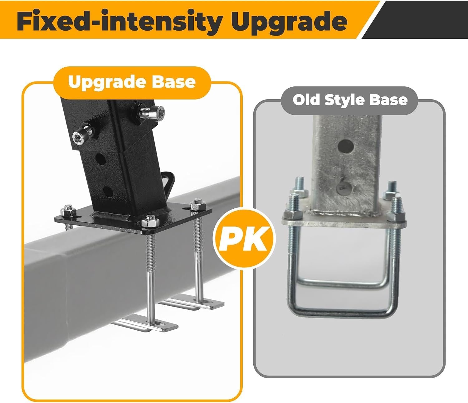 Sidasu winch post installed on trailer tongue demonstrating stable attachment