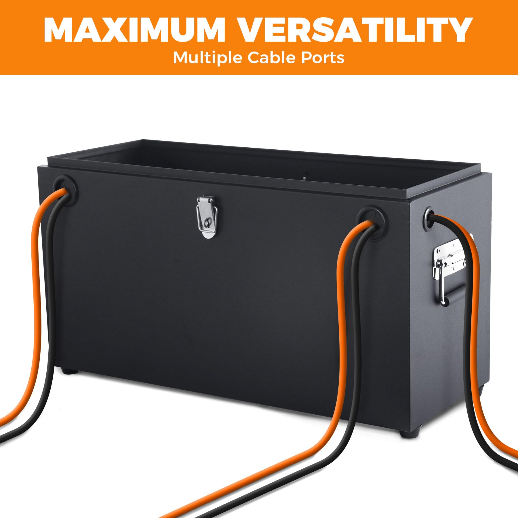 Sidasu beside two 12V batteries illustrating scale and fit for dual setup