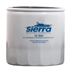 Sierra 18-7844 front view showing label and compact design protecting fuel systems