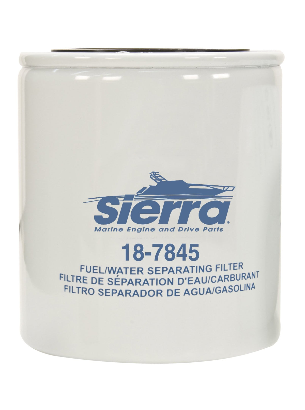 Sierra 18-7845 front view showing label and benefits, clear OEM replacement identification