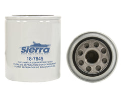 Sierra 18-7845 installed on outboard engine showing correct fit and consistent fuel flow