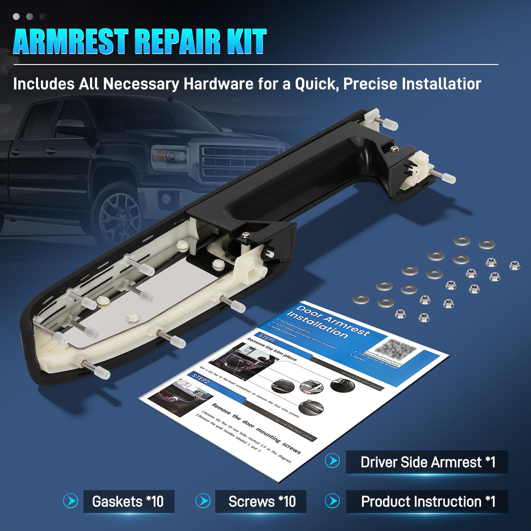 sigfee installation tools and parts laid out to show simple-install advantage