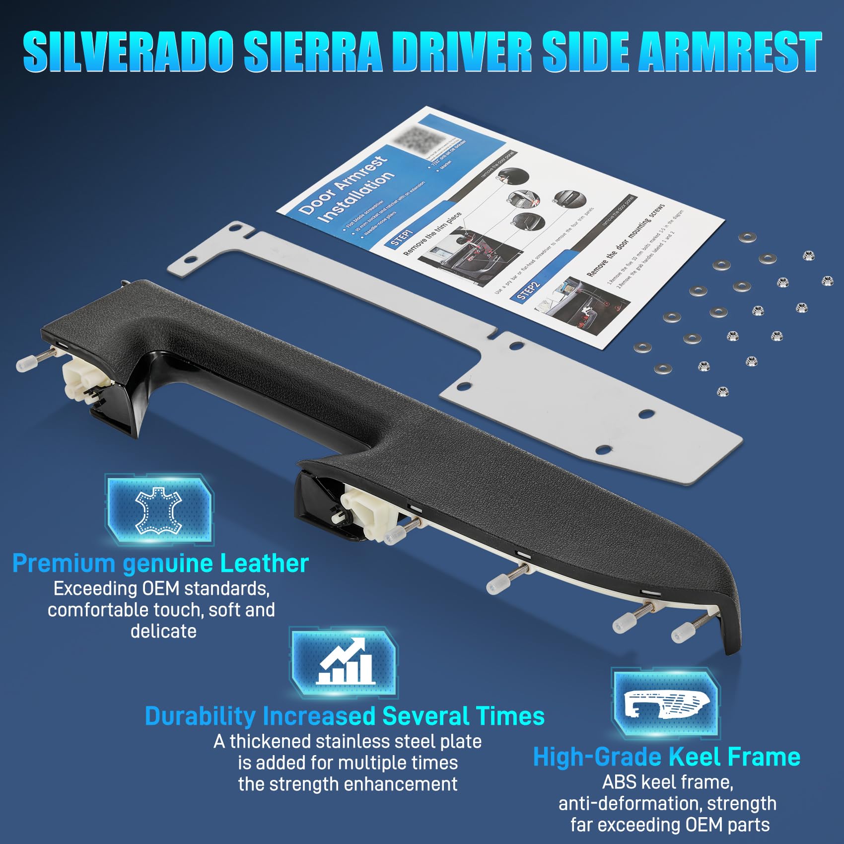 sigfee mounted with door release handle illustrating proper alignment benefit