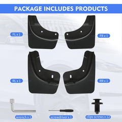 SIGLIN mud flap on rear wheel blocking road spray and gravel