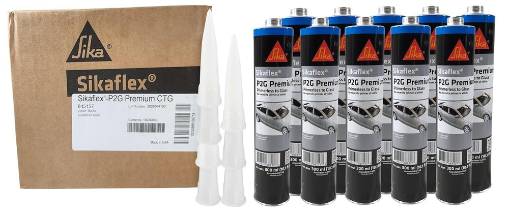 Sika Sikaflex P2G cartridge front view showing product branding and ready-to-use benefit