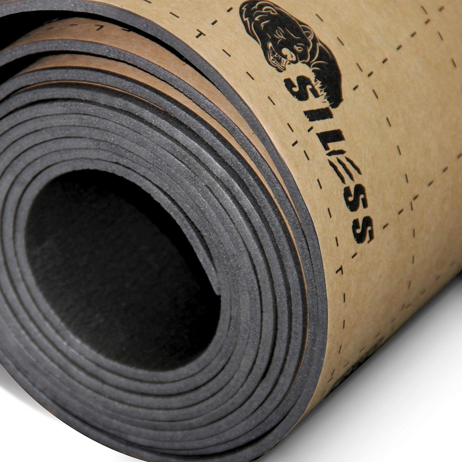Siless roll front view showing labeling and coverage benefits