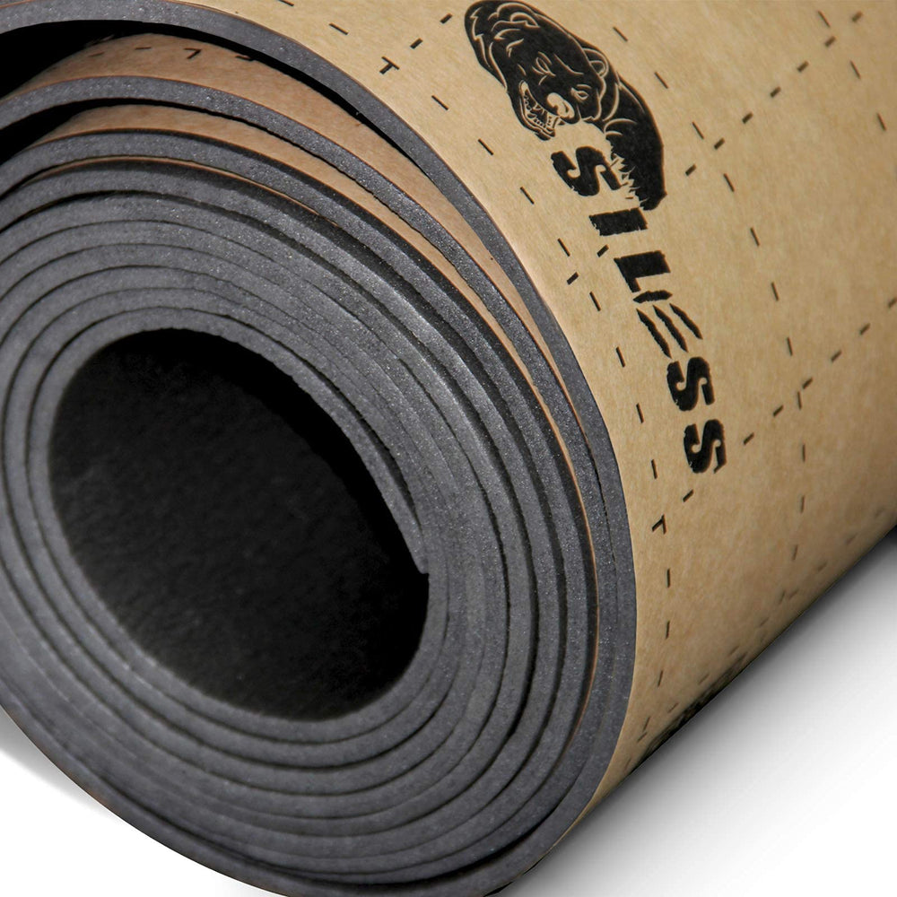 Siless roll front view showing labeling and coverage benefits
