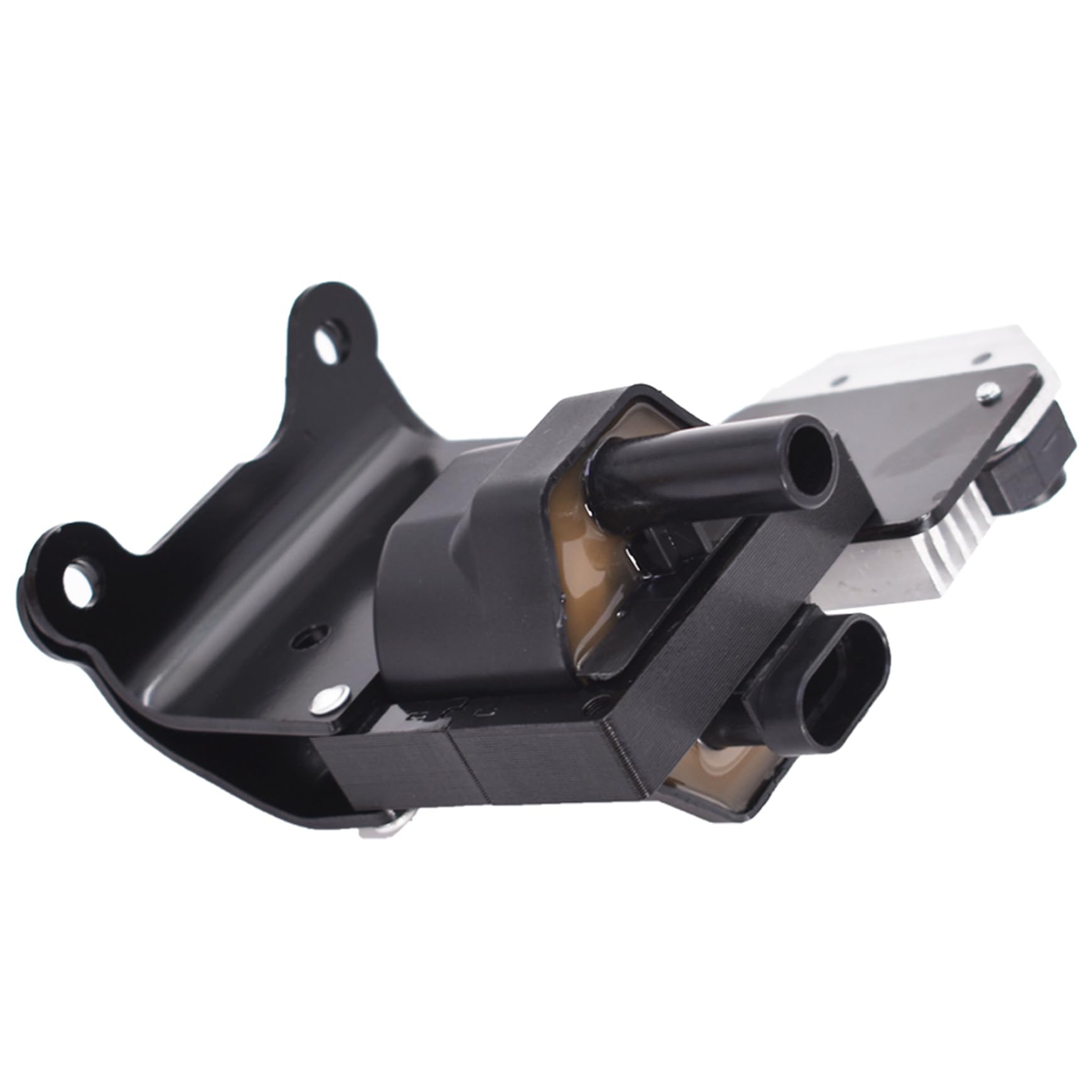 Silscvtt ignition coil on workbench with tools showing DIY friendly installation benefit