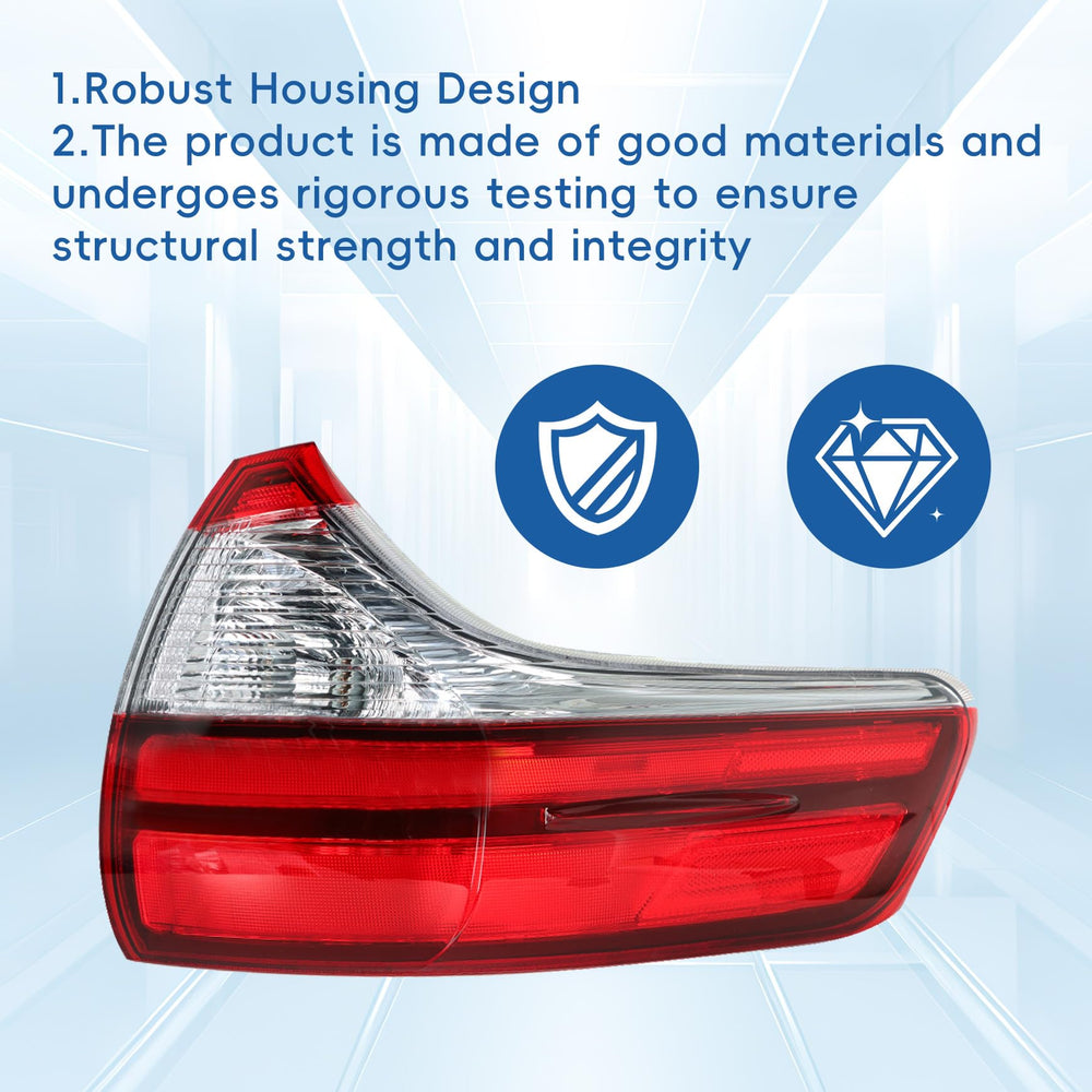 Silscvtt tail light beside ruler showing size for accurate fitment