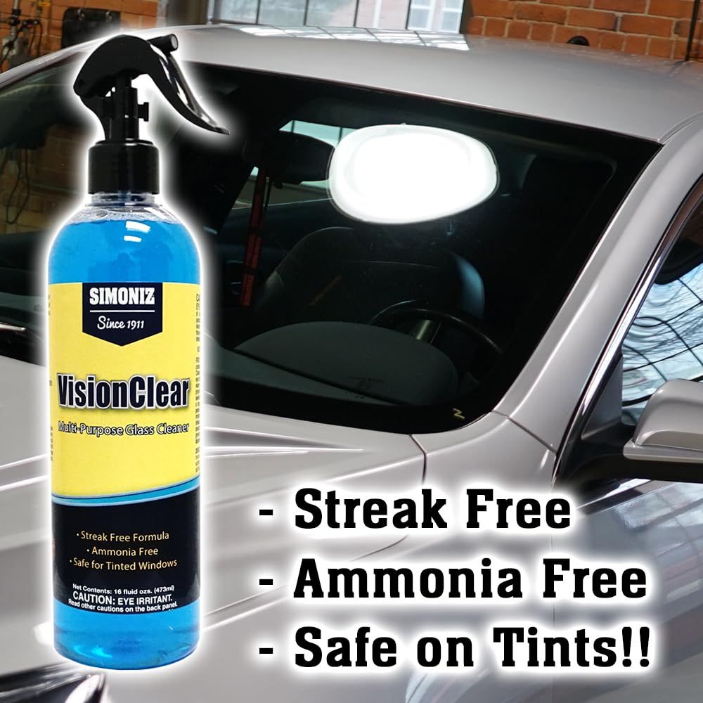 Simoniz lifestyle shot in car interior showing fresh cabin benefit