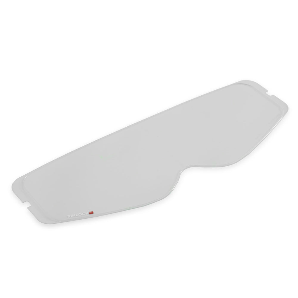SIMPSON close-up of shield coating highlighting anti-fog benefit
