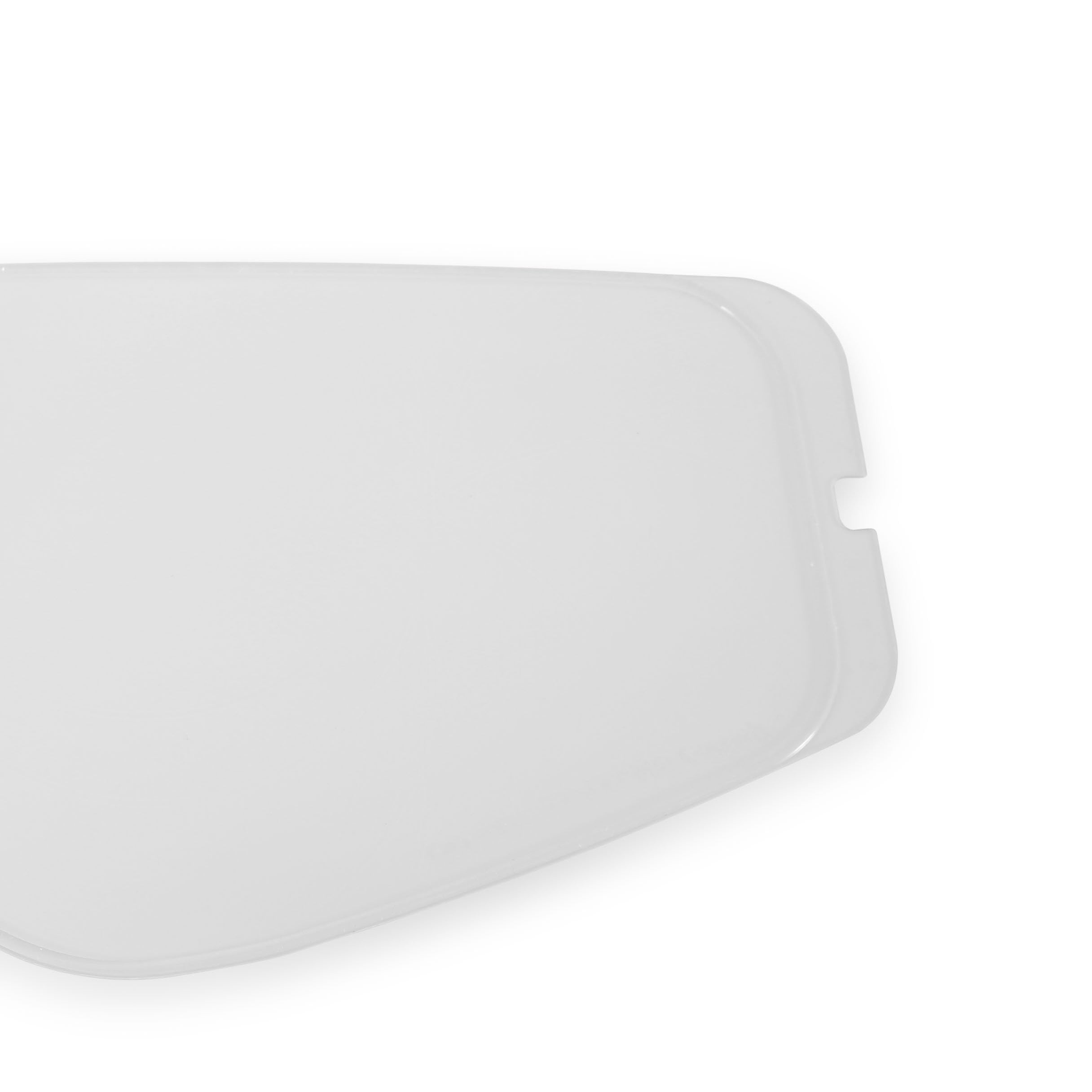 SIMPSON shield installed on Bandit helmet showing improved visibility
