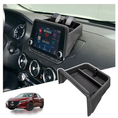 Sinminou front view of dashboard tray showing organized compartments and quick access benefit