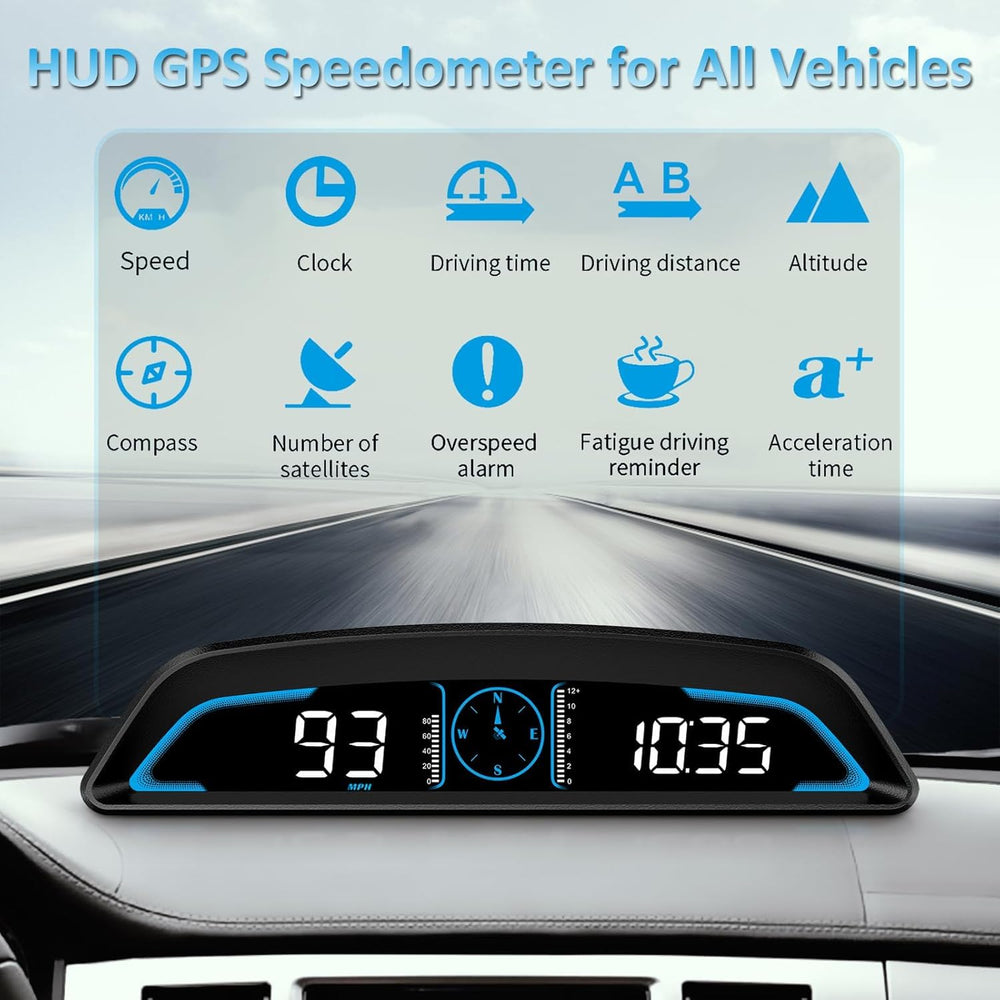 SinoTrack close-up display graphics with clear numeric readouts and alerts