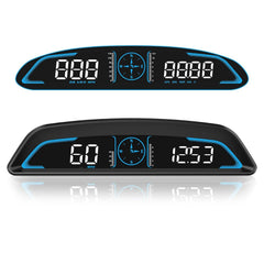 SinoTrack front view large LCD showing MPH and compass for safer driving