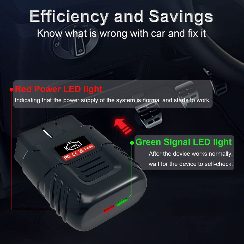 SinoTrack V019 paired with phone showing live data for immediate vehicle insights