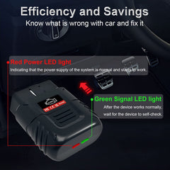 SinoTrack V019 paired with phone showing live data for immediate vehicle insights