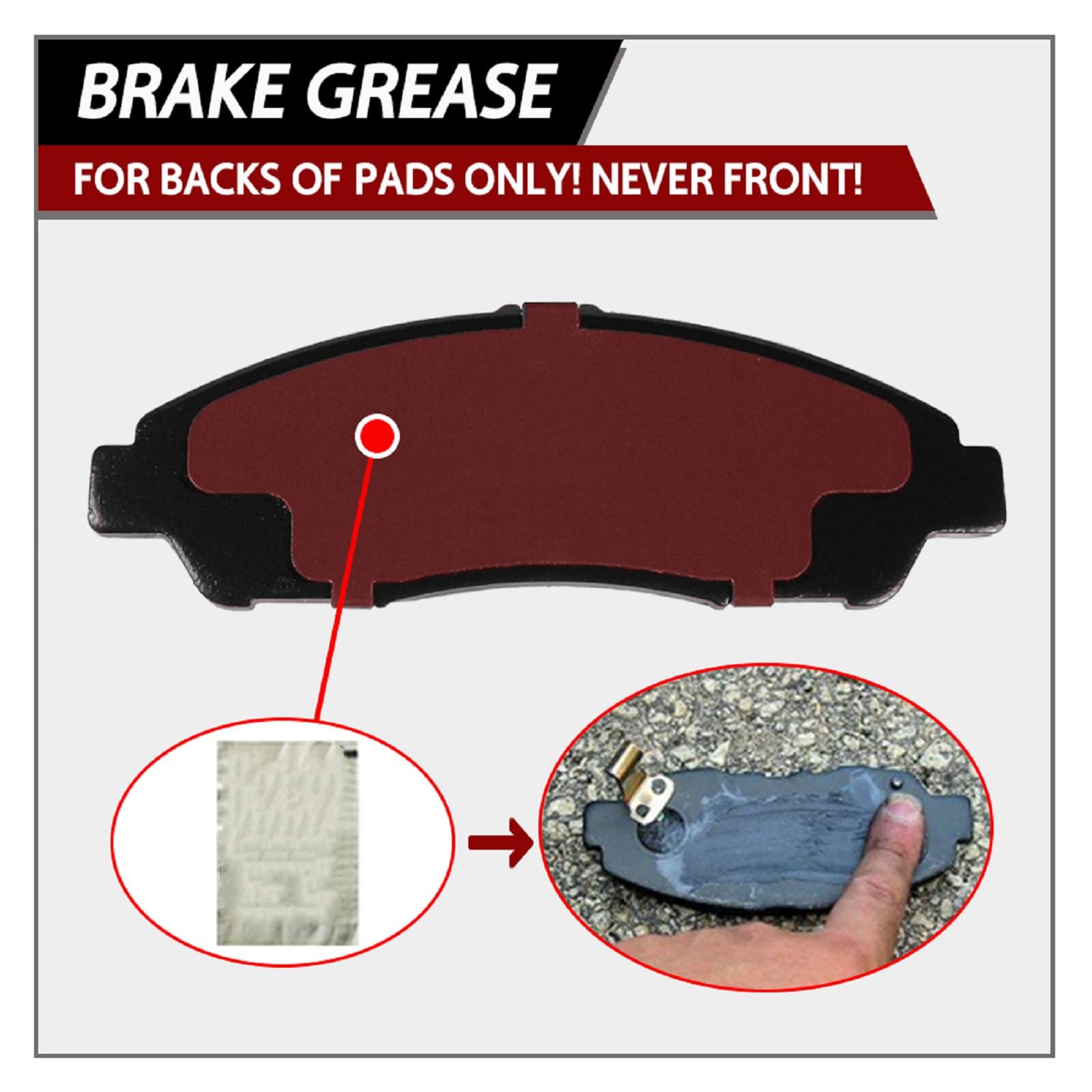 SIPAUTEC pads installed on Corolla demonstrating quiet braking and fitment