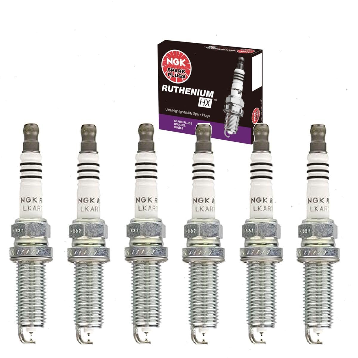 Sixity Auto NGK showing front packaging and clear part labeling benefits quick identification