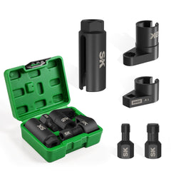 SK front view showing kit in case for easy storage and transport