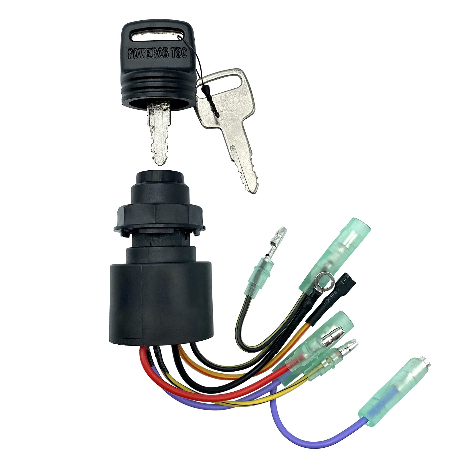 SKARUMMER installed in outboard control box illustrating direct-fit replacement benefit