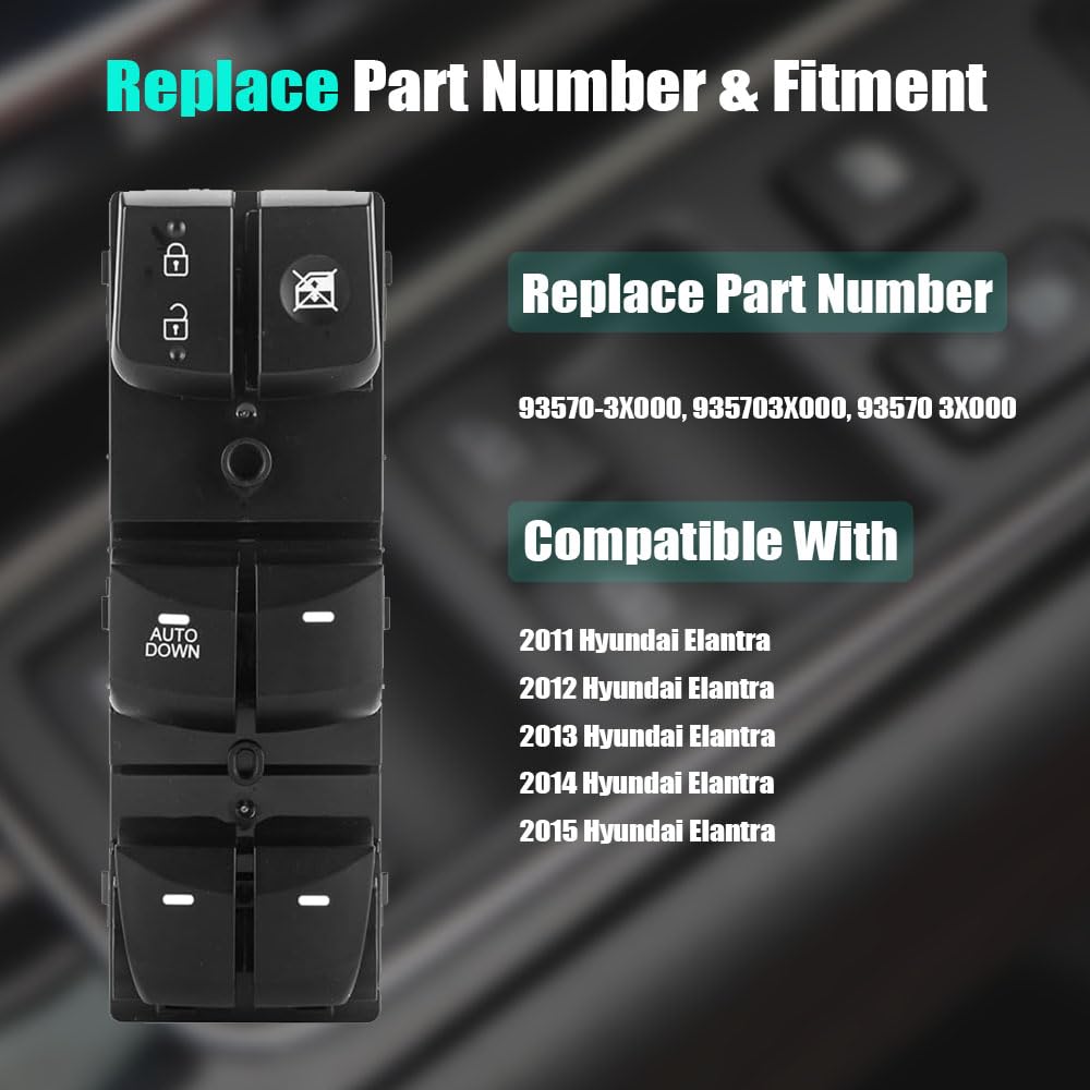 SKCEIDA installed on Elantra door panel demonstrating correct fit and finish