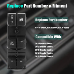 SKCEIDA installed on Elantra door panel demonstrating correct fit and finish