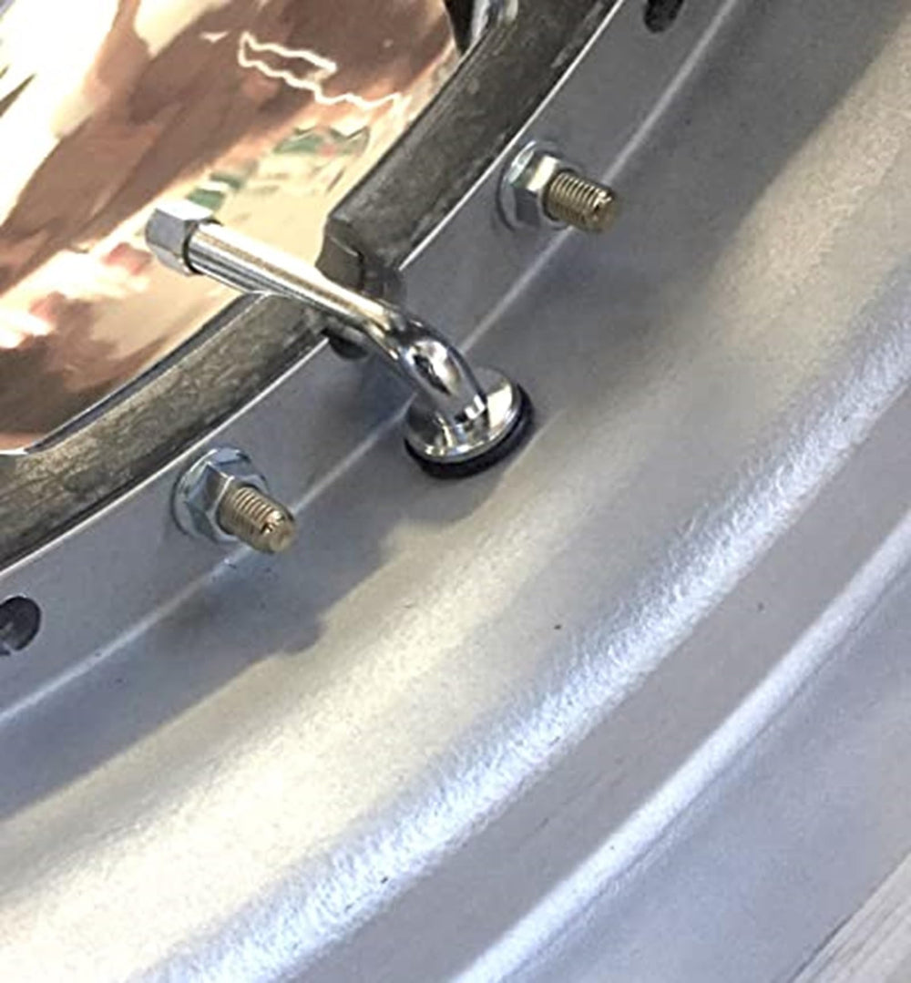Skdorpfm Griplow installed on multi-piece wheel demonstrating clearance benefit