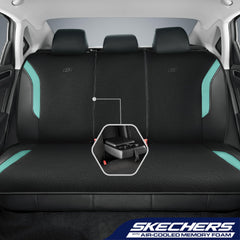 Skechers Air-Cool Mesh detail for breathable, cooler seating