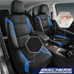 Skechers memory foam close-up showing cushioning and pressure relief